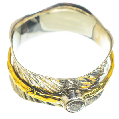 White Quartz Copper Rings handcrafted by Ana Silver Co - RING67078