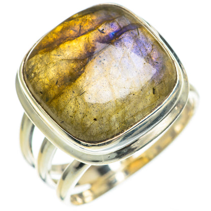 Labradorite Rings handcrafted by Ana Silver Co - RING67084