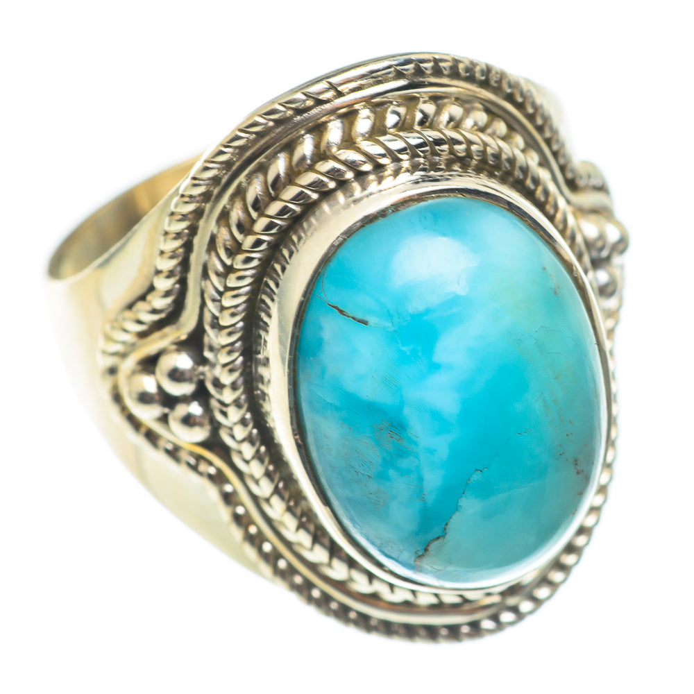 Larimar Rings handcrafted by Ana Silver Co - RING67086