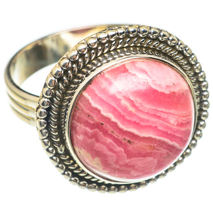 Rhodochrosite Rings handcrafted by Ana Silver Co - RING67090