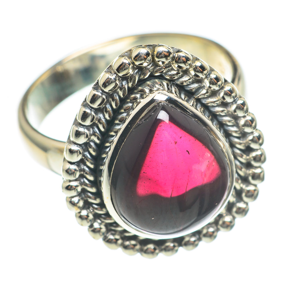 Garnet Rings handcrafted by Ana Silver Co - RING67092