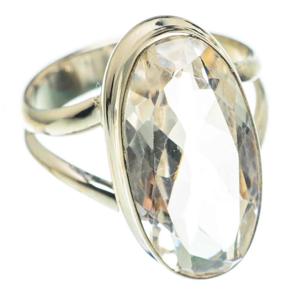 White Quartz Rings handcrafted by Ana Silver Co - RING67096