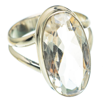 White Quartz Rings handcrafted by Ana Silver Co - RING67096