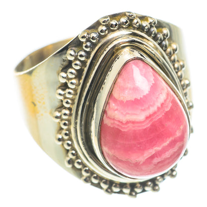 Rhodochrosite Rings handcrafted by Ana Silver Co - RING67106
