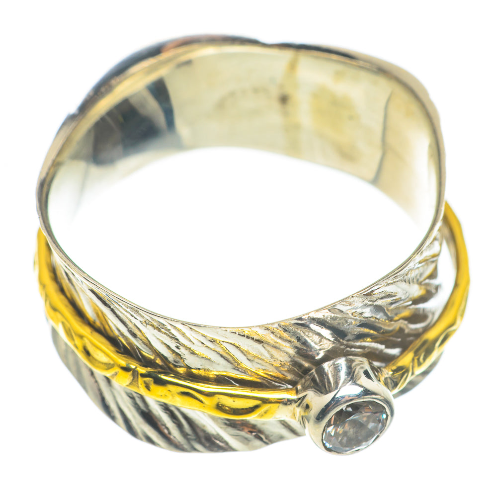 White Quartz Copper Rings handcrafted by Ana Silver Co - RING67110