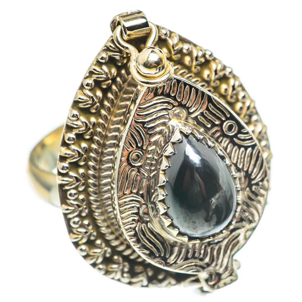Hematite Rings handcrafted by Ana Silver Co - RING67115