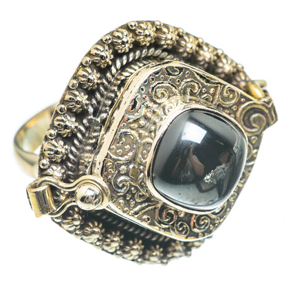 Hematite Rings handcrafted by Ana Silver Co - RING67154