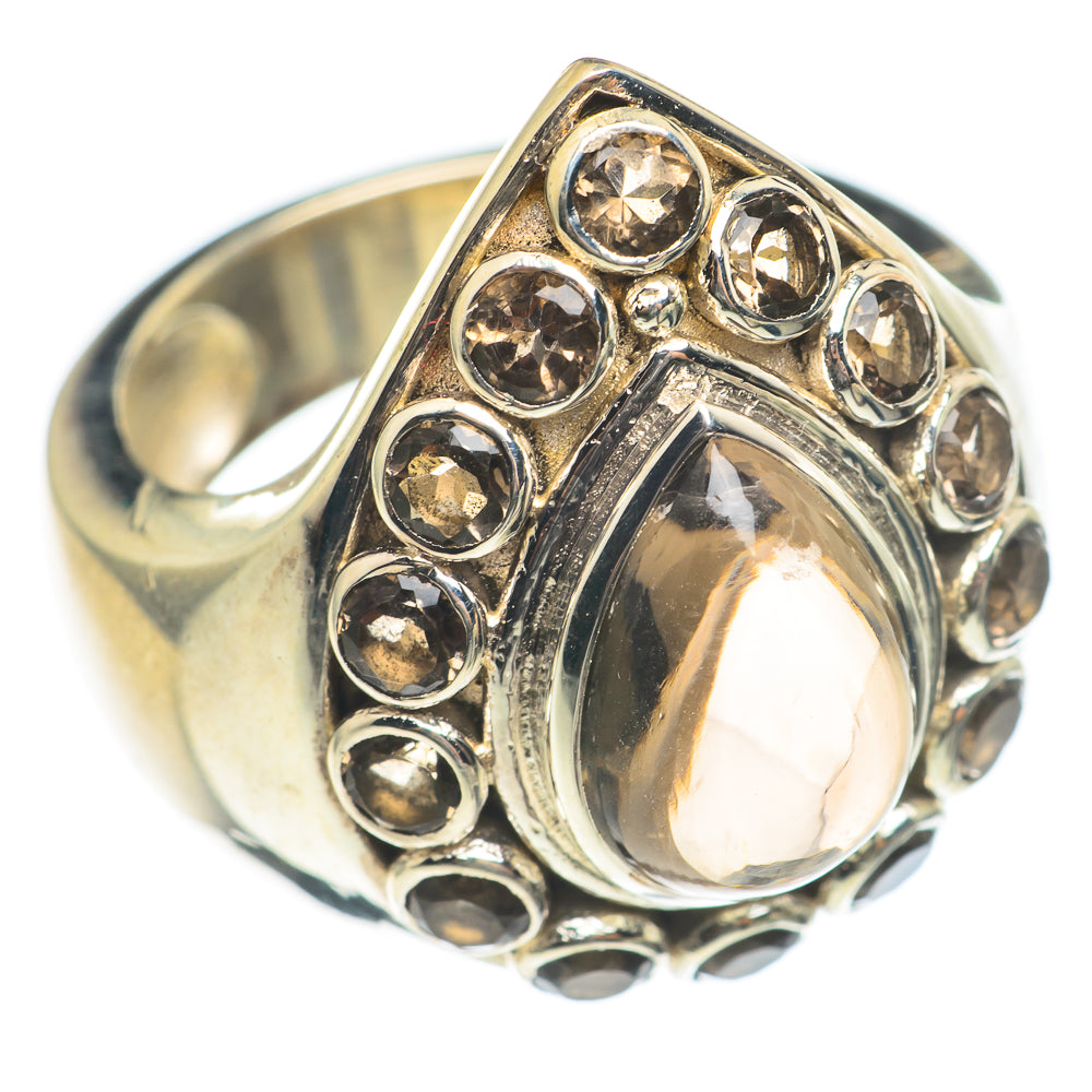 Smoky Quartz Rings handcrafted by Ana Silver Co - RING67161
