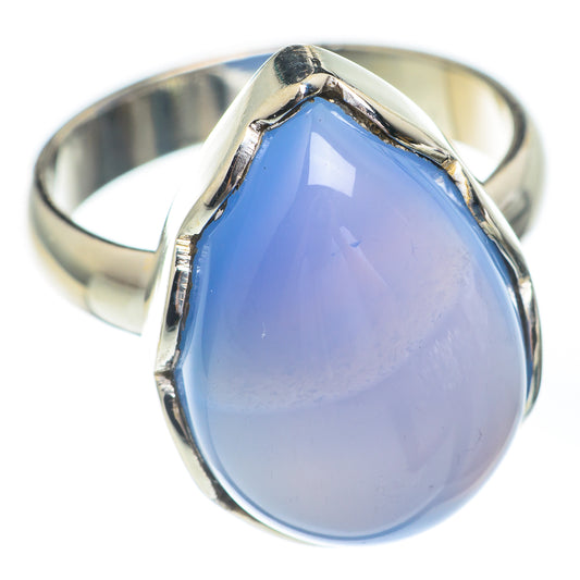 Chalcedony Rings handcrafted by Ana Silver Co - RING67166