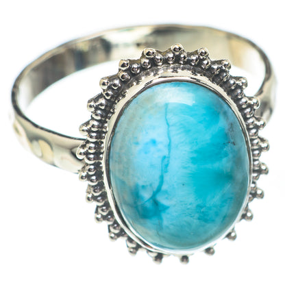 Larimar Rings handcrafted by Ana Silver Co - RING67167