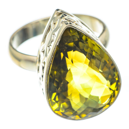 Olive Quartz Rings handcrafted by Ana Silver Co - RING67191