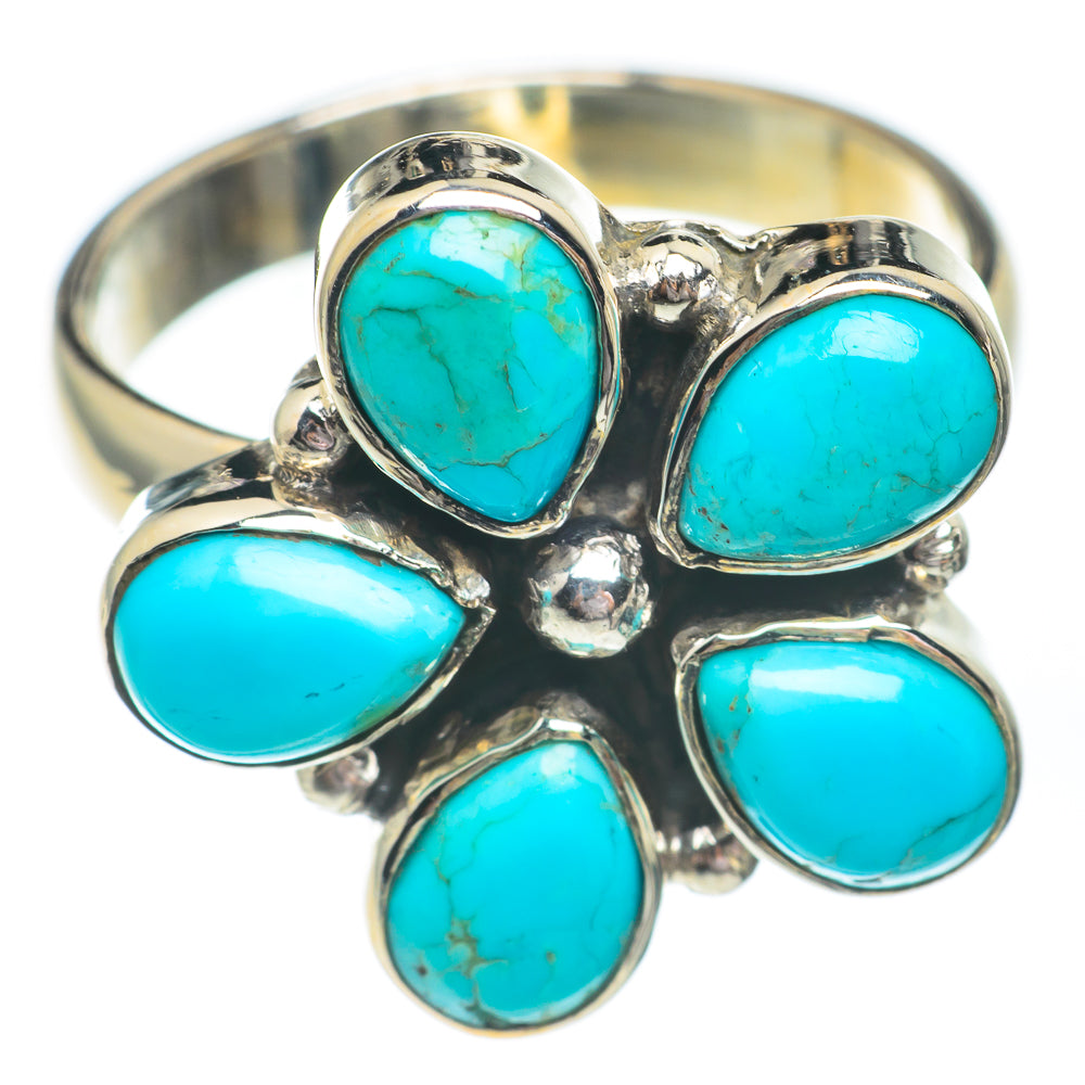 Larimar Rings handcrafted by Ana Silver Co - RING67196