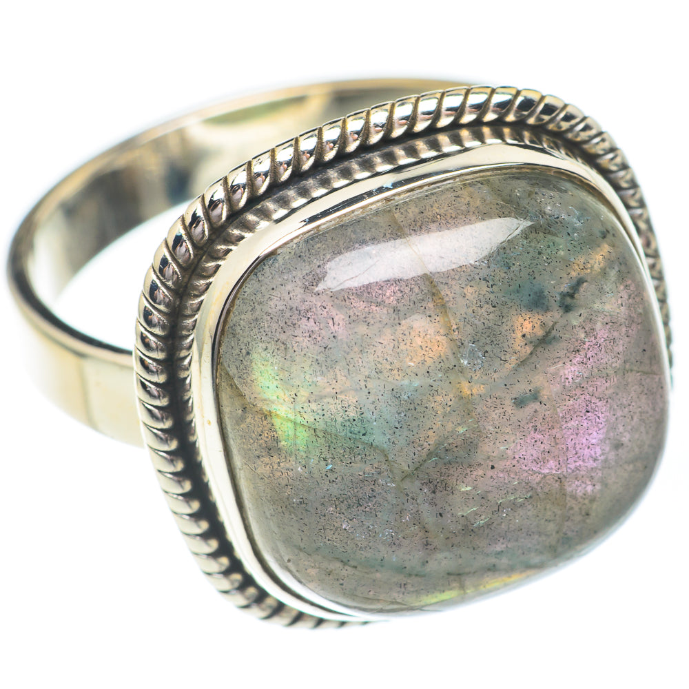 Labradorite Rings handcrafted by Ana Silver Co - RING67199