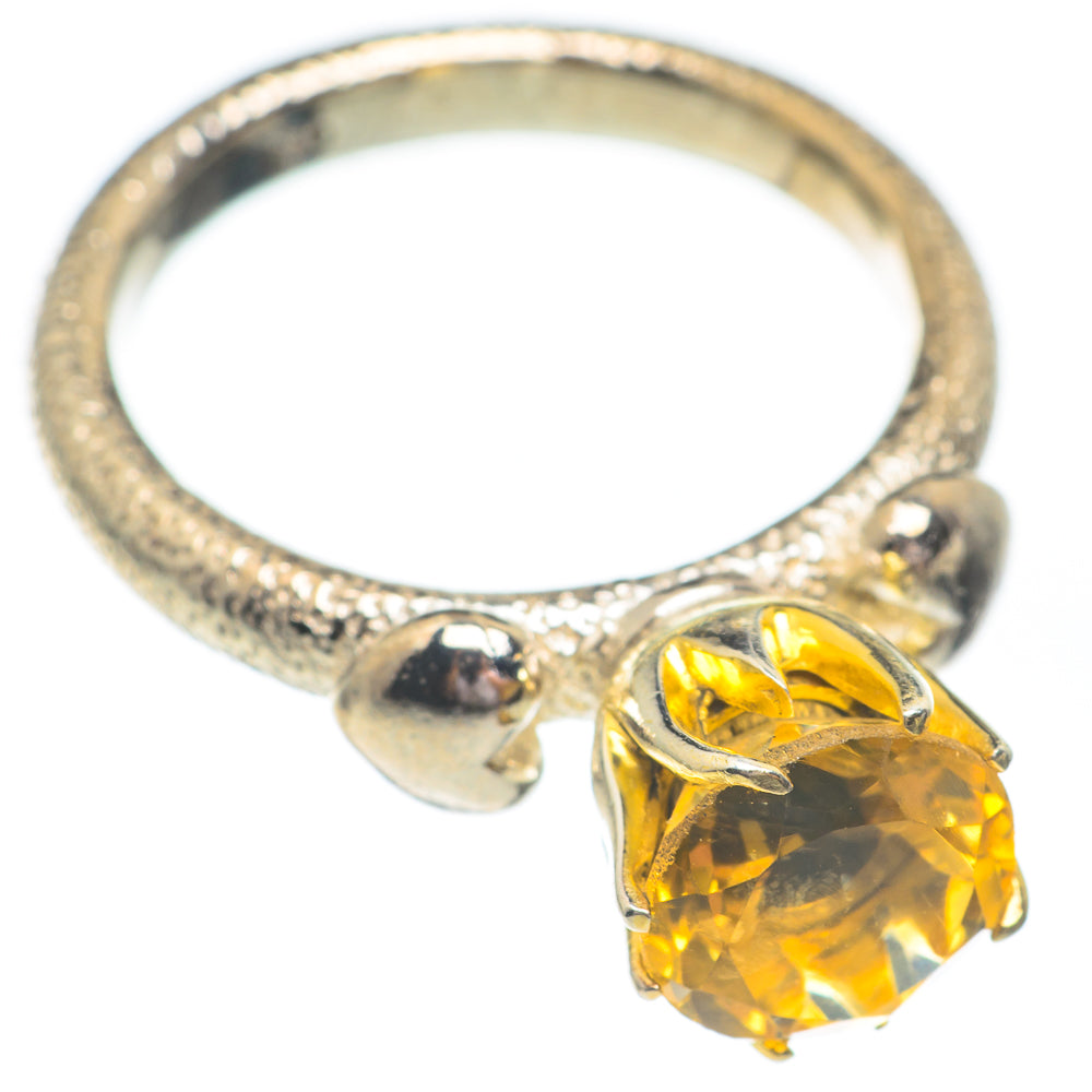Citrine Rings handcrafted by Ana Silver Co - RING67204