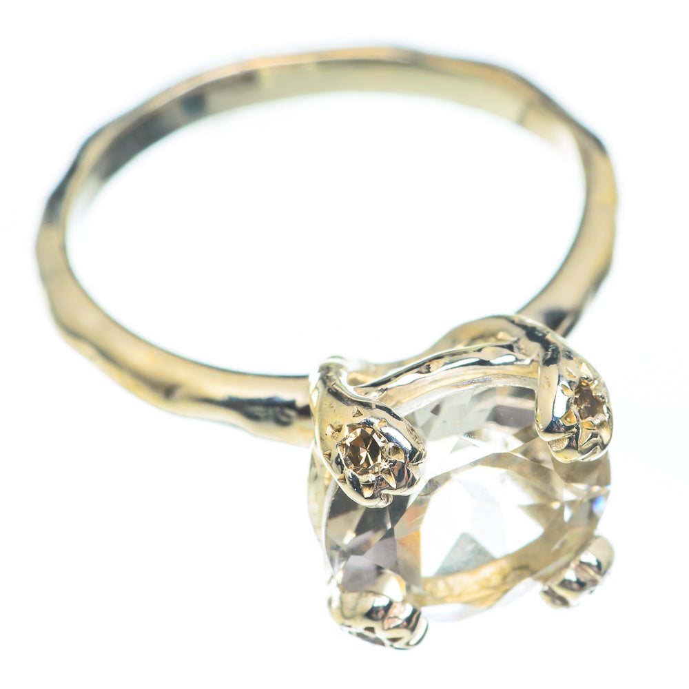 White Quartz Rings handcrafted by Ana Silver Co - RING67219