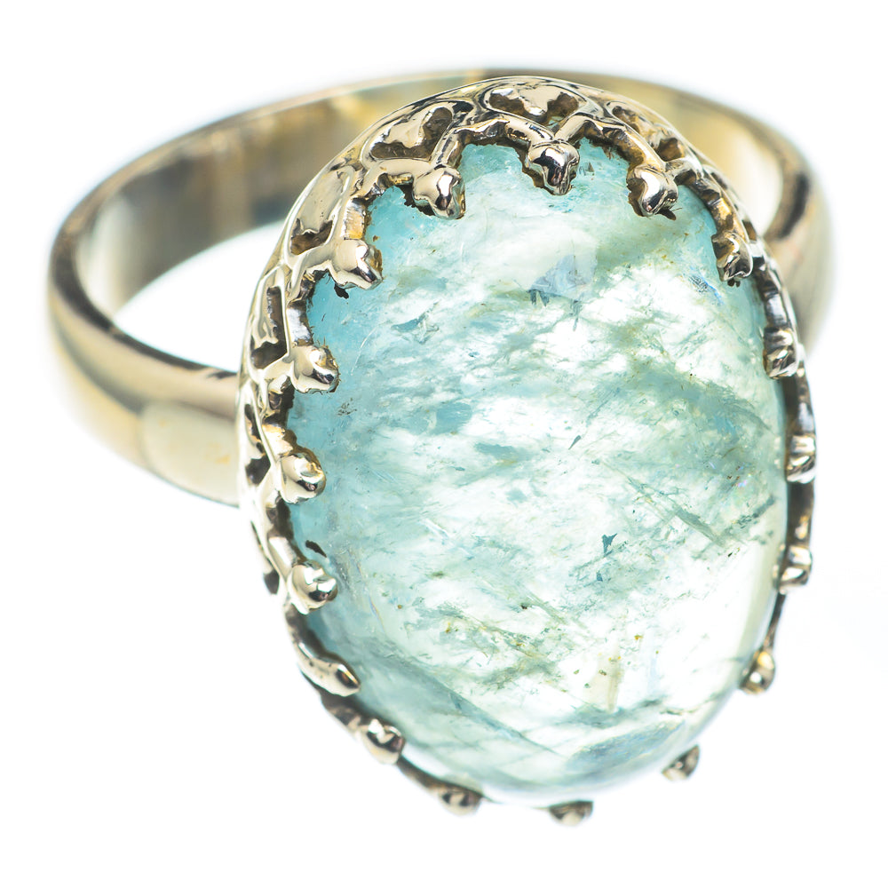 Aquamarine Rings handcrafted by Ana Silver Co - RING67229