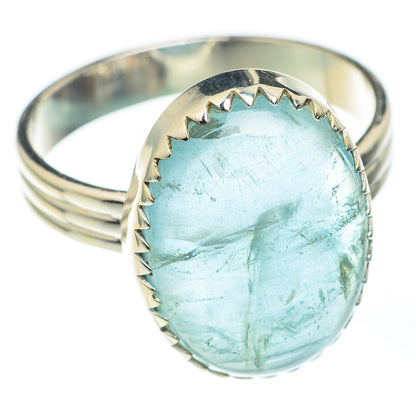 Aquamarine Rings handcrafted by Ana Silver Co - RING67256