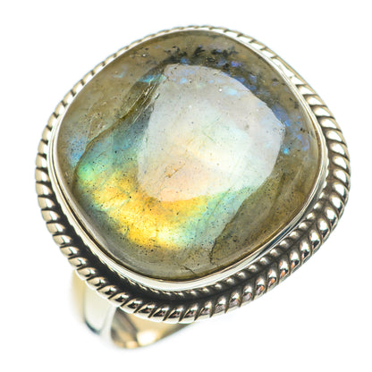 Labradorite Rings handcrafted by Ana Silver Co - RING67274