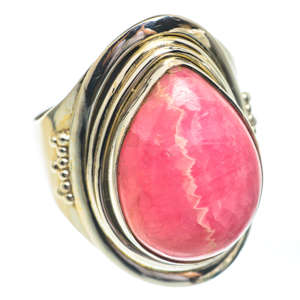 Rhodochrosite Rings handcrafted by Ana Silver Co - RING67285