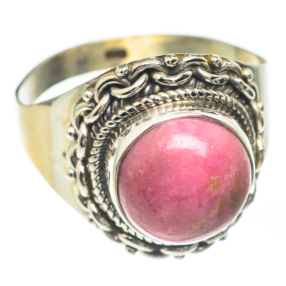 Rhodochrosite Rings handcrafted by Ana Silver Co - RING67286