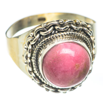 Rhodochrosite Rings handcrafted by Ana Silver Co - RING67286