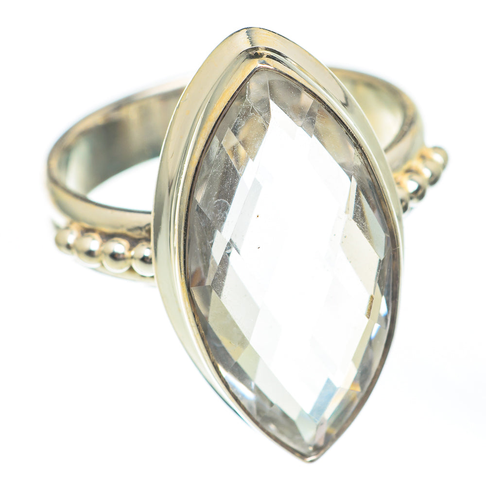 White Quartz Rings handcrafted by Ana Silver Co - RING67296