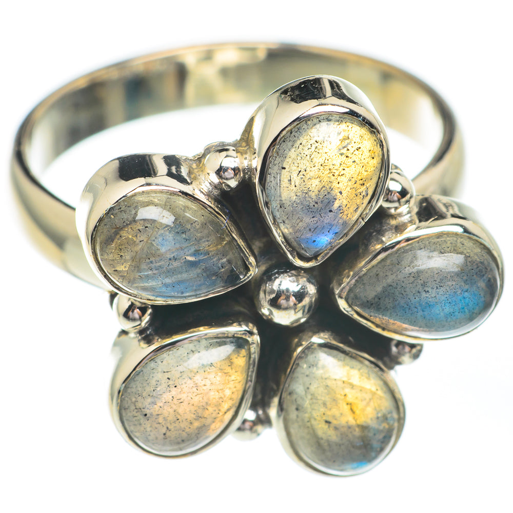 Labradorite Rings handcrafted by Ana Silver Co - RING67301