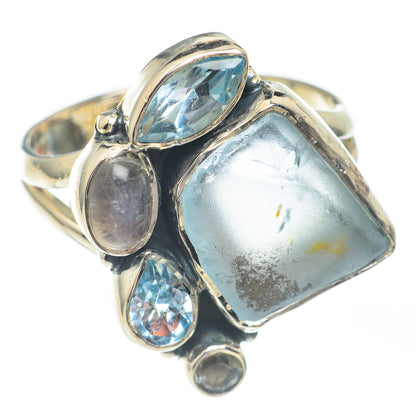 Aquamarine Rings handcrafted by Ana Silver Co - RING67322