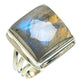 Labradorite Rings handcrafted by Ana Silver Co - RING67325