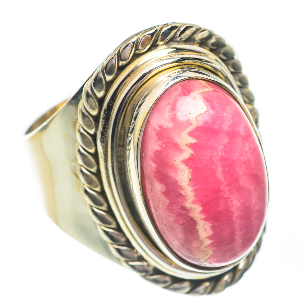Rhodochrosite Rings handcrafted by Ana Silver Co - RING67335