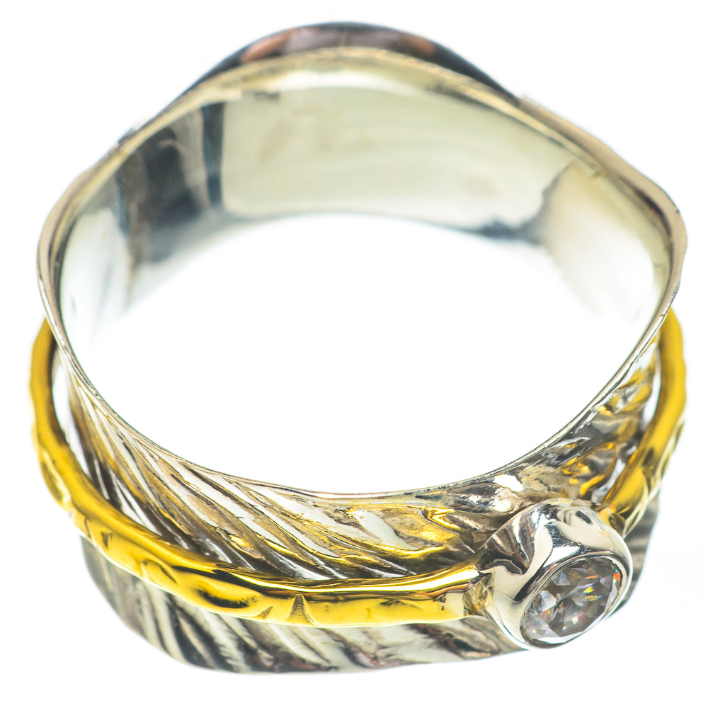White Quartz Copper Rings handcrafted by Ana Silver Co - RING67338