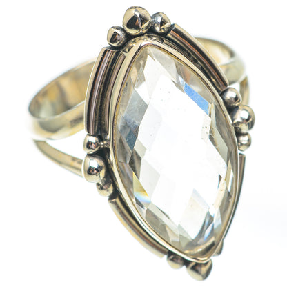 White Quartz Rings handcrafted by Ana Silver Co - RING67342
