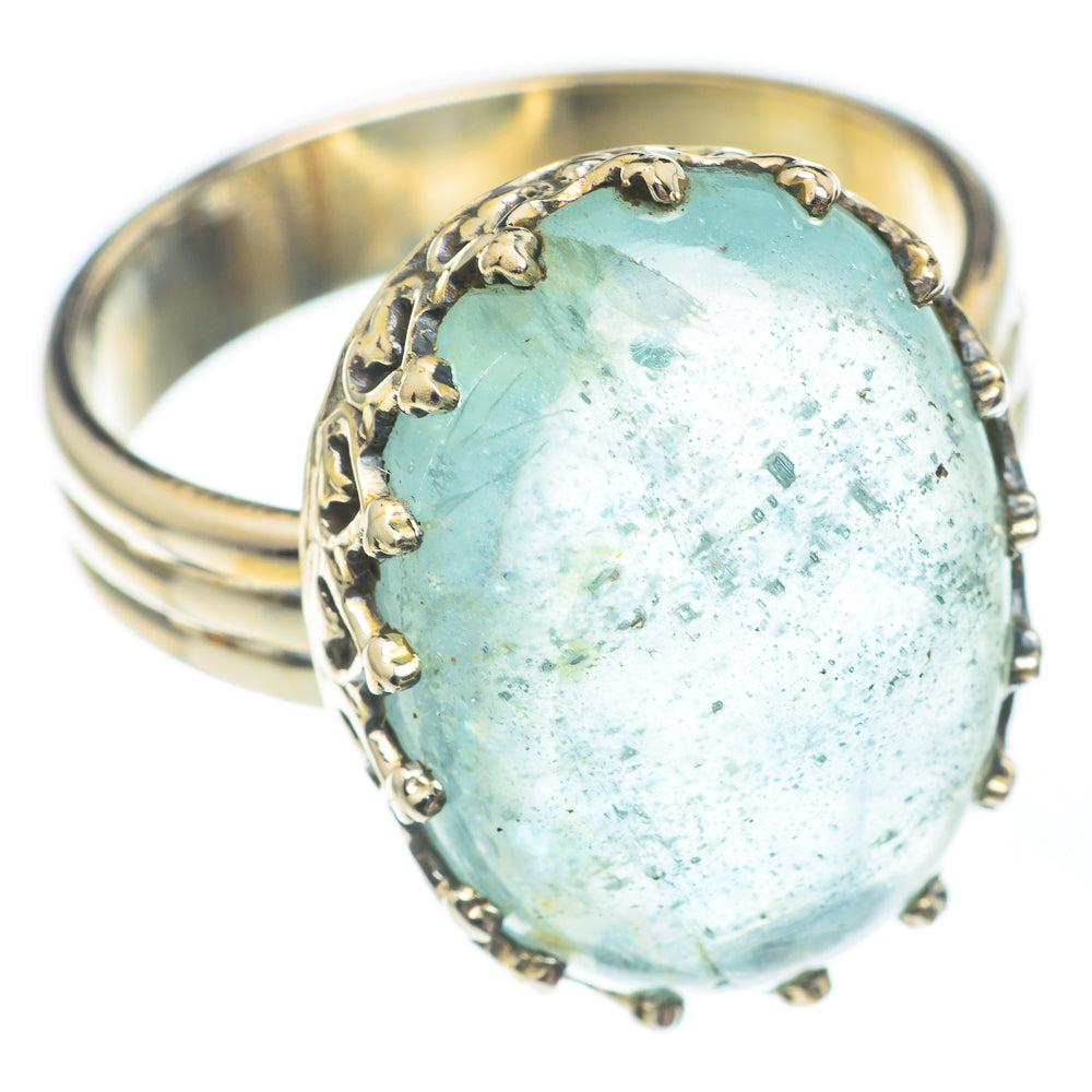 Aquamarine Rings handcrafted by Ana Silver Co - RING67348