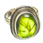 Green Tourmaline Rings handcrafted by Ana Silver Co - RING67349