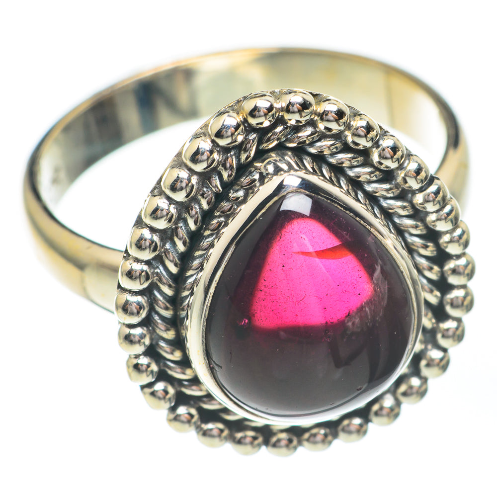 Garnet Rings handcrafted by Ana Silver Co - RING67357