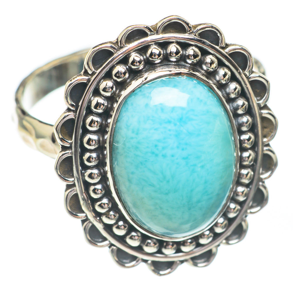Larimar Rings handcrafted by Ana Silver Co - RING67368