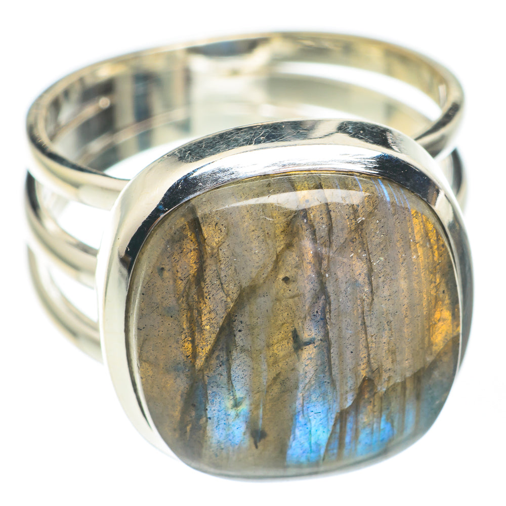 Labradorite Rings handcrafted by Ana Silver Co - RING67369