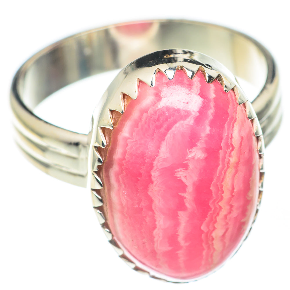 Rhodochrosite Rings handcrafted by Ana Silver Co - RING67374