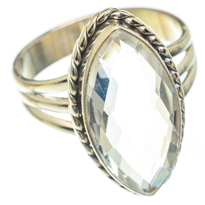 White Quartz Rings handcrafted by Ana Silver Co - RING67382