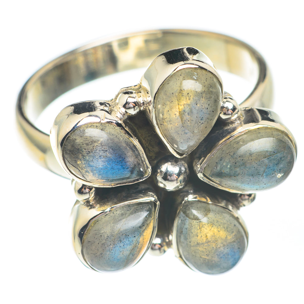 Labradorite Rings handcrafted by Ana Silver Co - RING67387