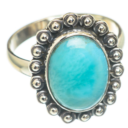 Larimar Rings handcrafted by Ana Silver Co - RING67389