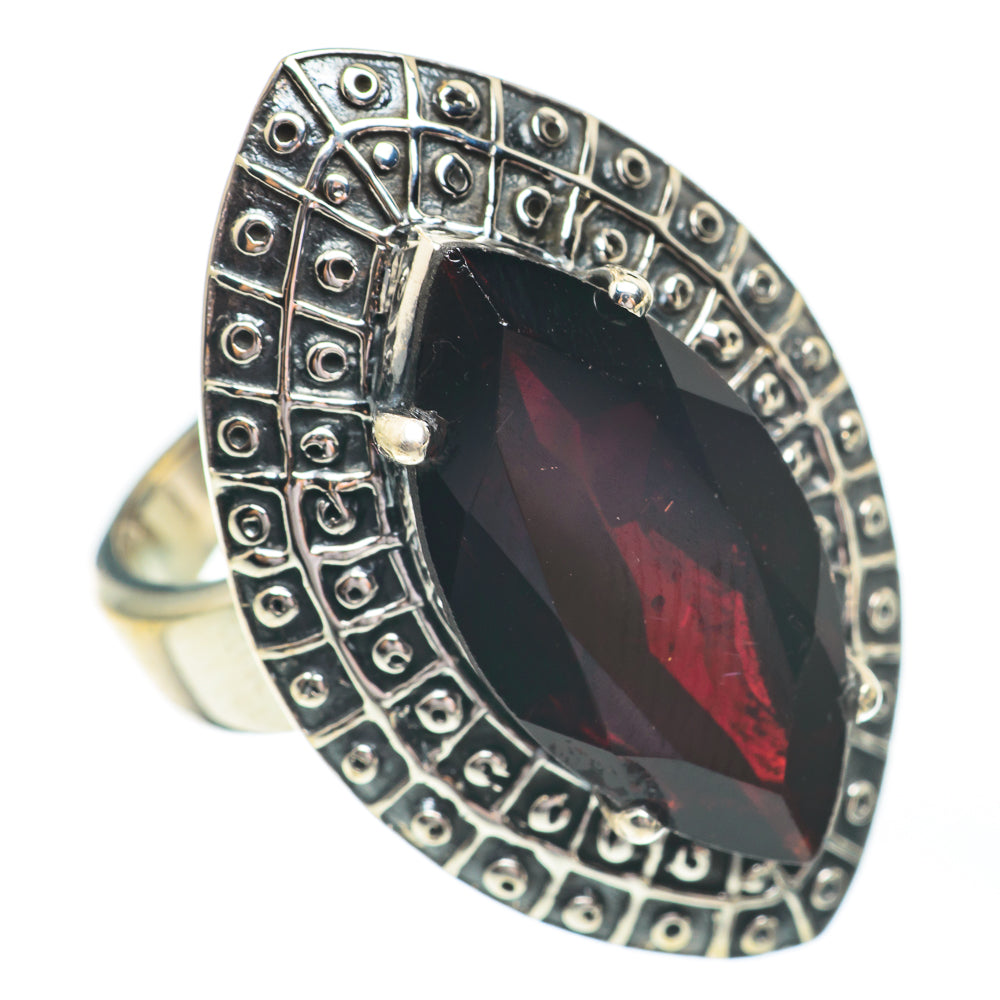 Garnet Rings handcrafted by Ana Silver Co - RING67420