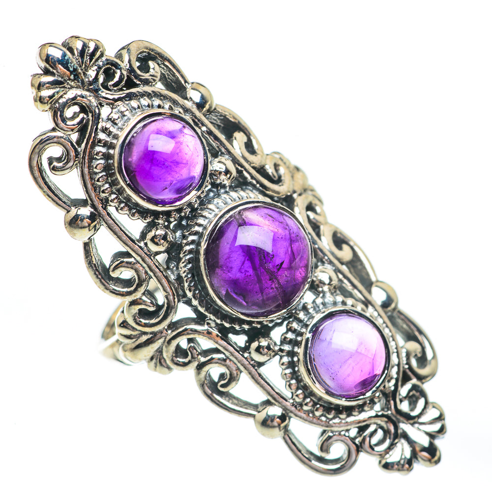 Amethyst Rings handcrafted by Ana Silver Co - RING67422