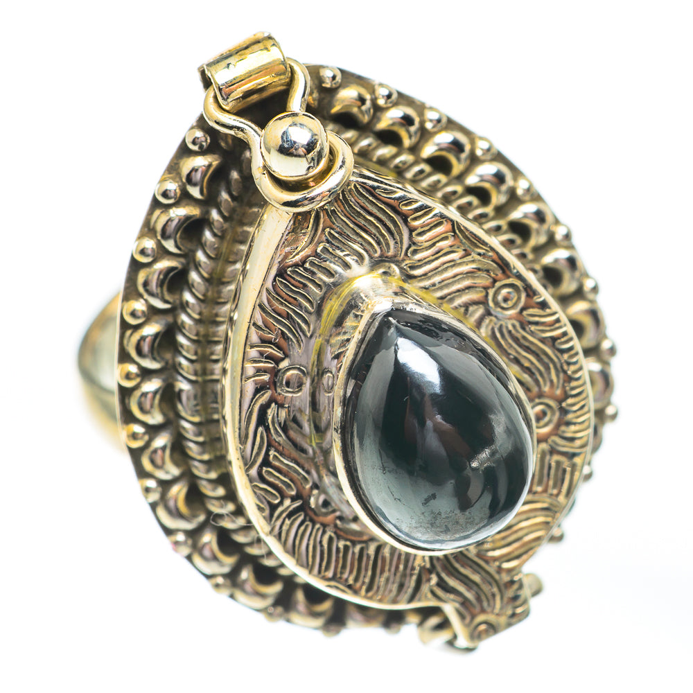 Hematite Rings handcrafted by Ana Silver Co - RING67440