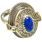 Lapis Lazuli Rings handcrafted by Ana Silver Co - RING67441