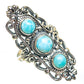 Larimar Rings handcrafted by Ana Silver Co - RING67448