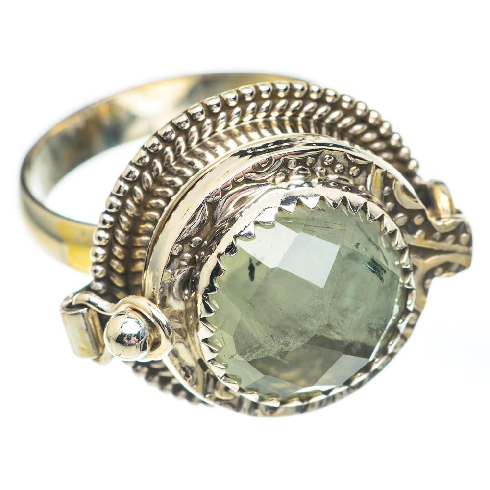 Prehnite Rings handcrafted by Ana Silver Co - RING67449