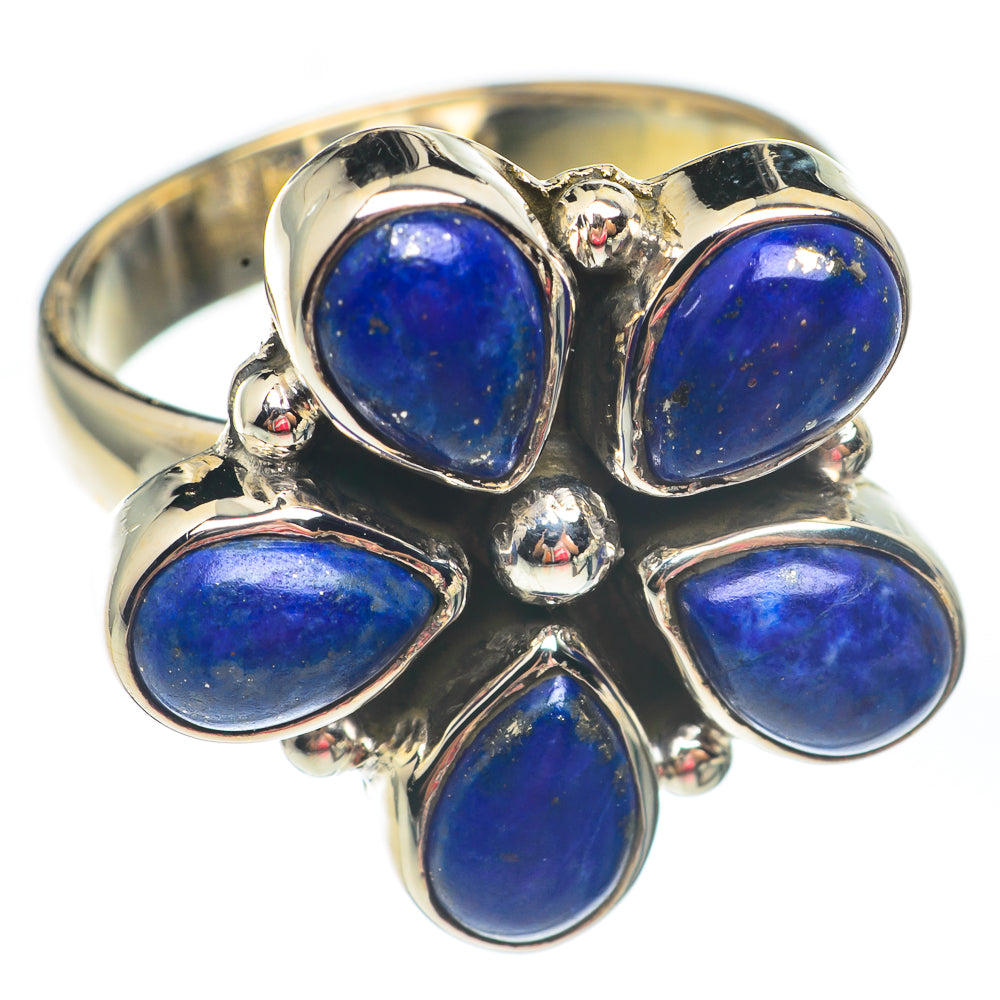 Lapis Lazuli Rings handcrafted by Ana Silver Co - RING67490