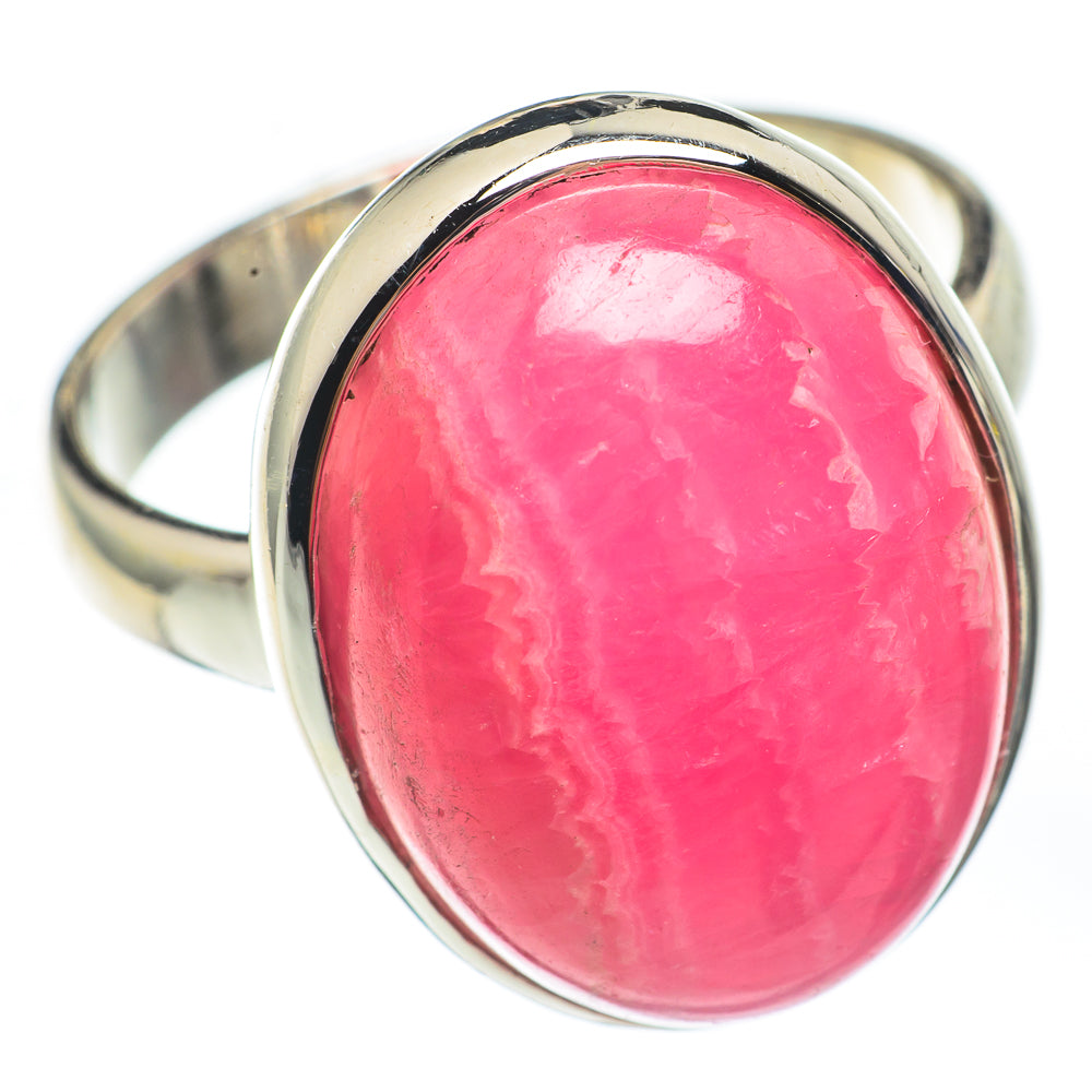 Rhodochrosite Rings handcrafted by Ana Silver Co - RING67503
