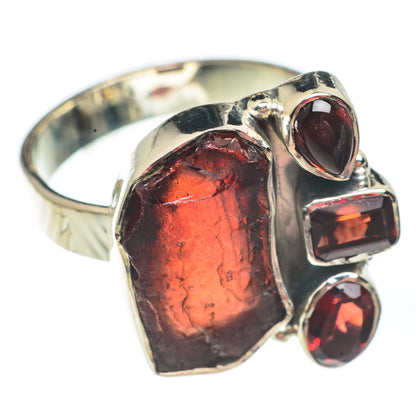 Garnet Rings handcrafted by Ana Silver Co - RING67507